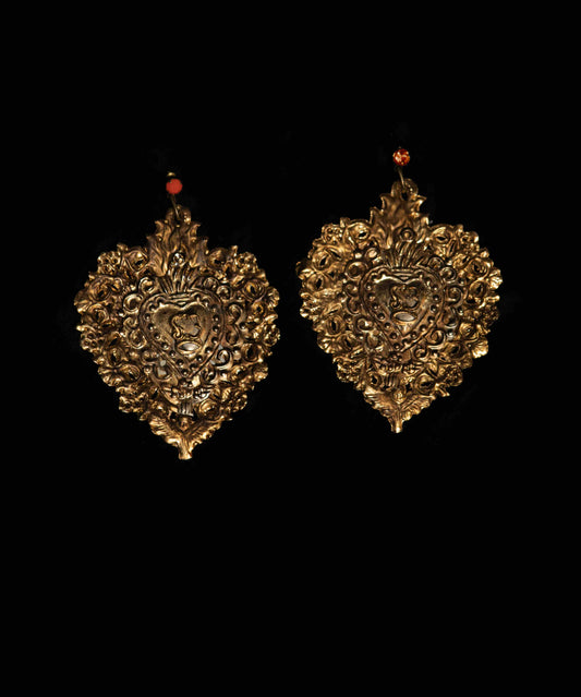 Dassios Bronze-Plated Earrings