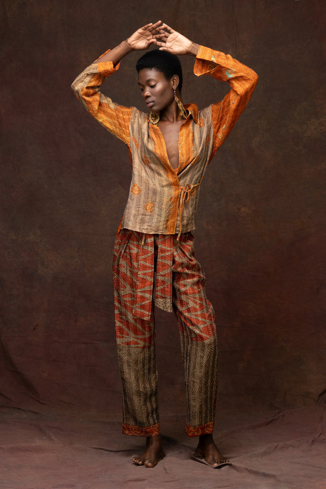 Silk Unique Handcrafted Trouser