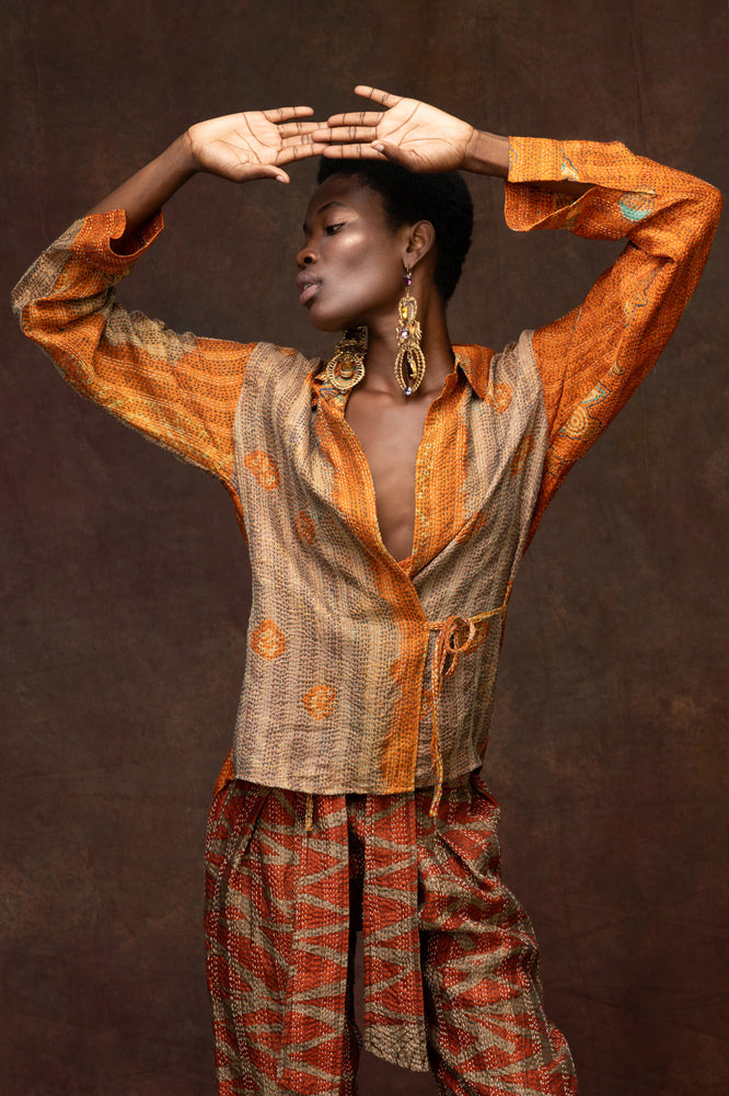 Silk Unique Handcrafted Trouser