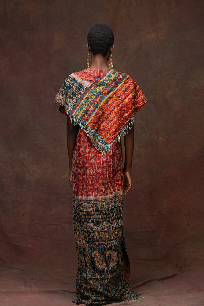Unique Handcrafted Silk Caftan