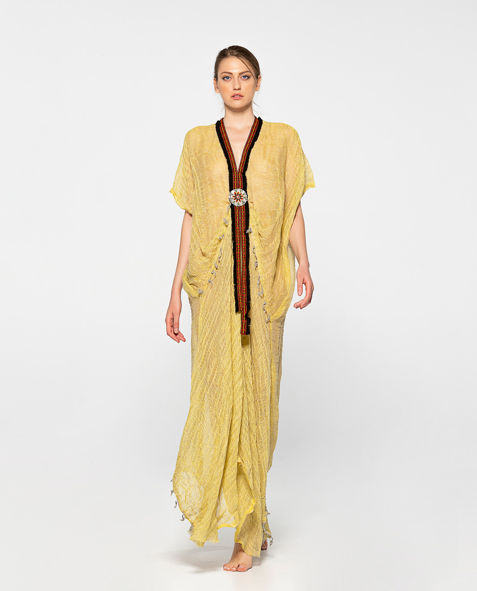 linen kaftan